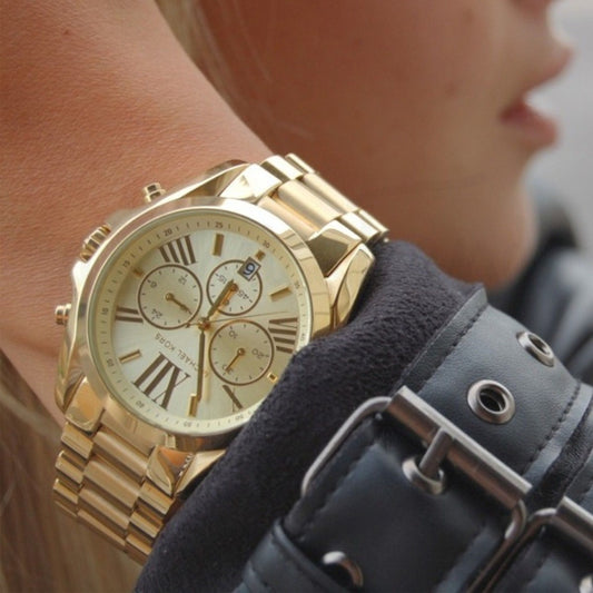 RELÓGIO MICHAEL KORS BRADSHAW-MK5605 DOURADO