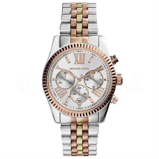 Relógio Michael Kors Lexington Tri Tone MK5735