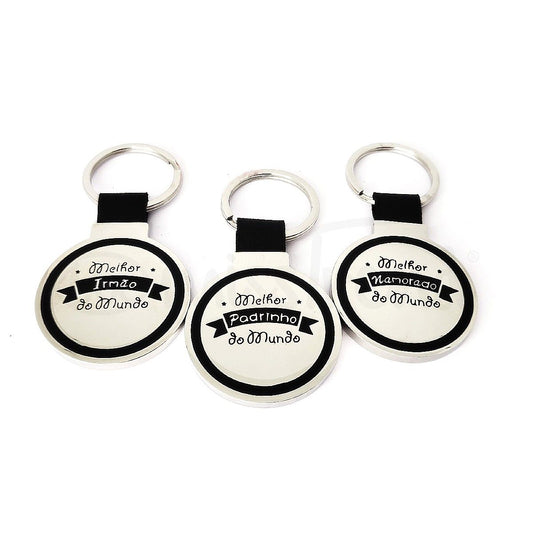 Porta chaves melhor marido do mundo em aço