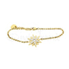 Pulseira Estrela Belle Dourada em Aço