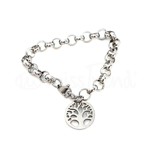 Pulseira Corrente com Pendente Árvore da Vida