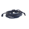 Pulseira masculina army azul escuro