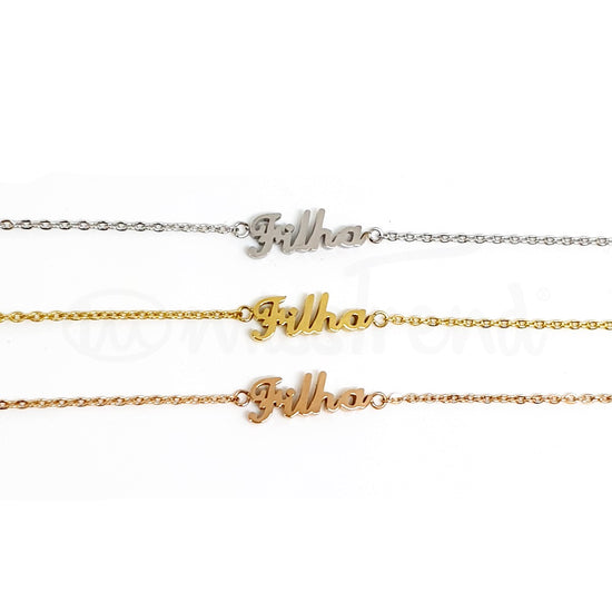 Pulseira Filha em aço