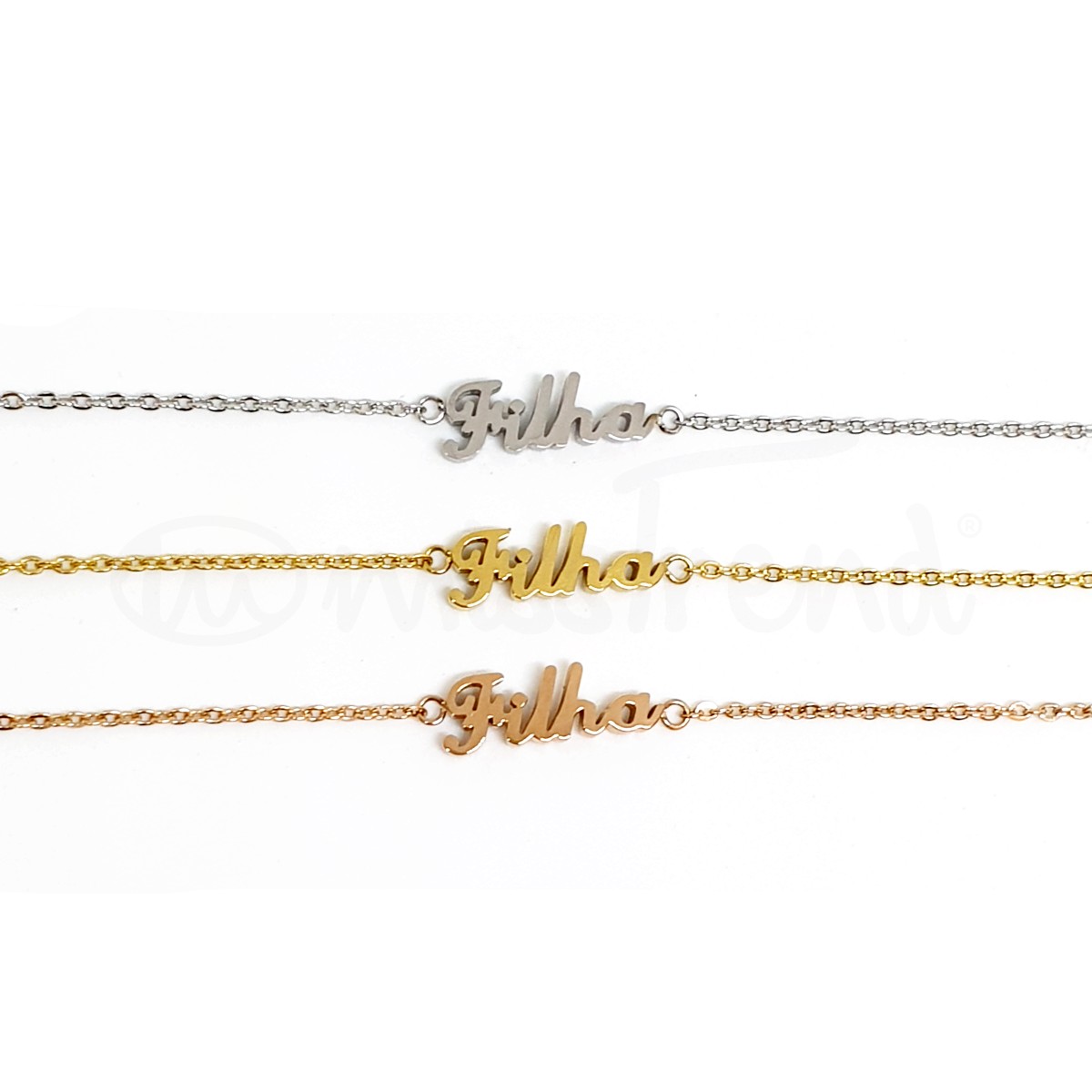 Pulseira Filha em aço