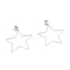 Brincos Estrelar em Aço