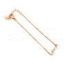 Pulseira Avó em aço rosa gold