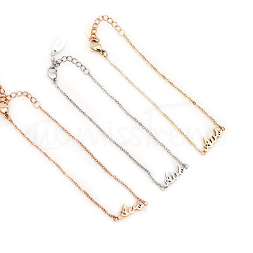 Pulseira Avó em aço