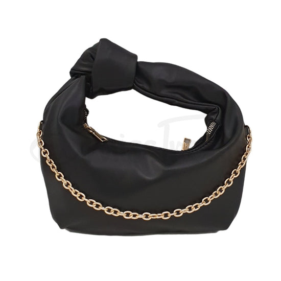 Bolsa Bow em preto