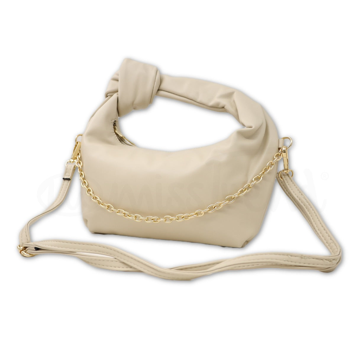Bolsa Bow bege