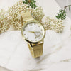 Relógio passion mãe em aço dourado