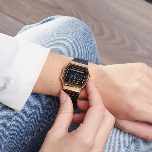 Relógio Casio Vintage A168WEGB-1BEF