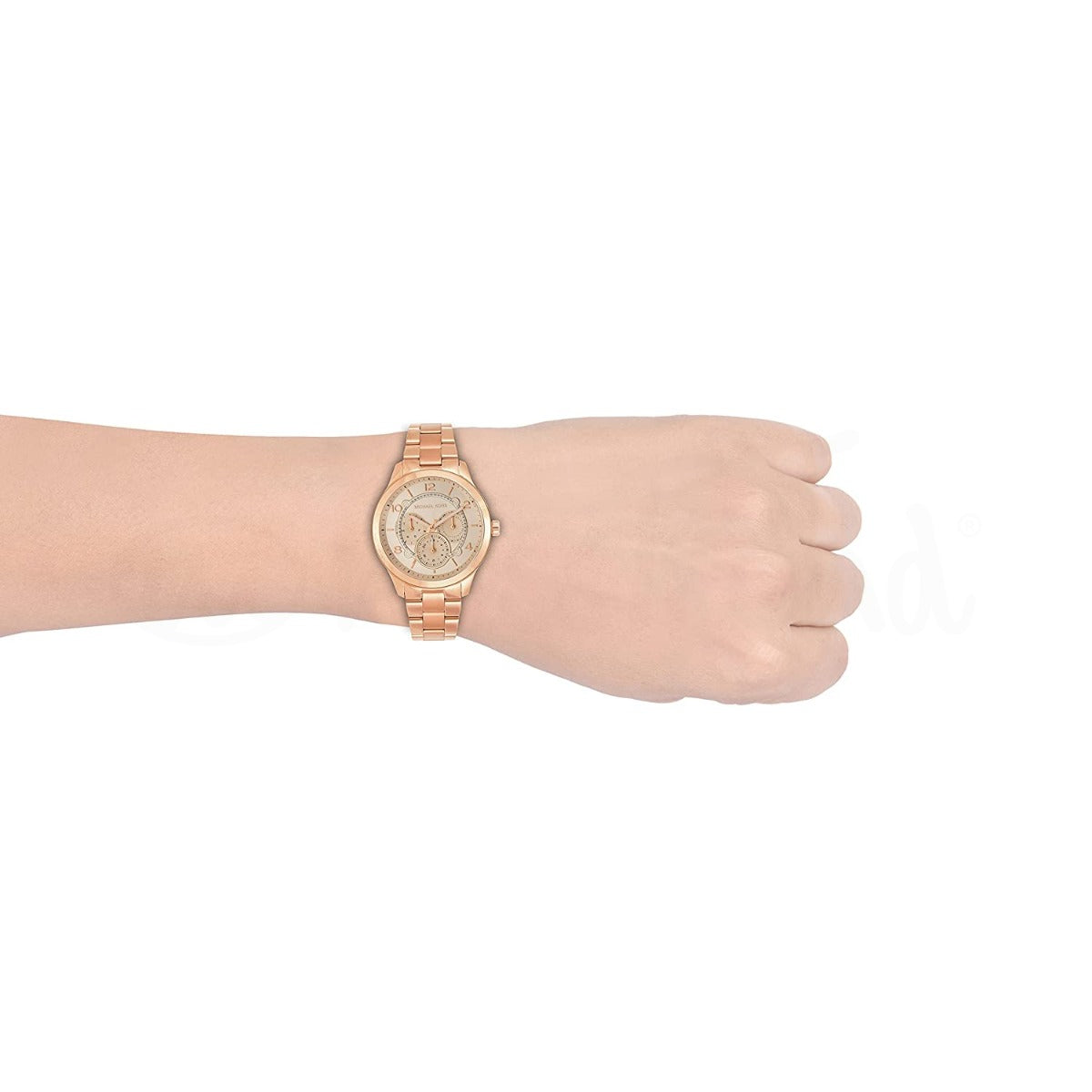 RELÓGIO MICHAEL RUNWAY ROSE GOLD-MK6589