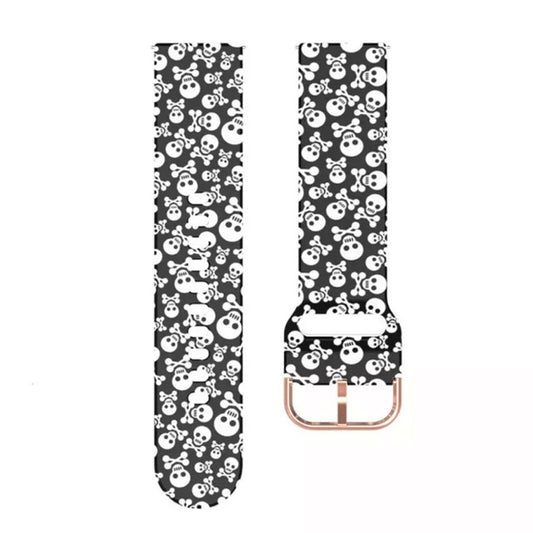 Bracelete em Silicone - Skull
