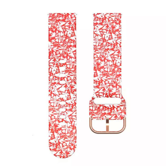 Bracelete em Silicone - Red Butterfly
