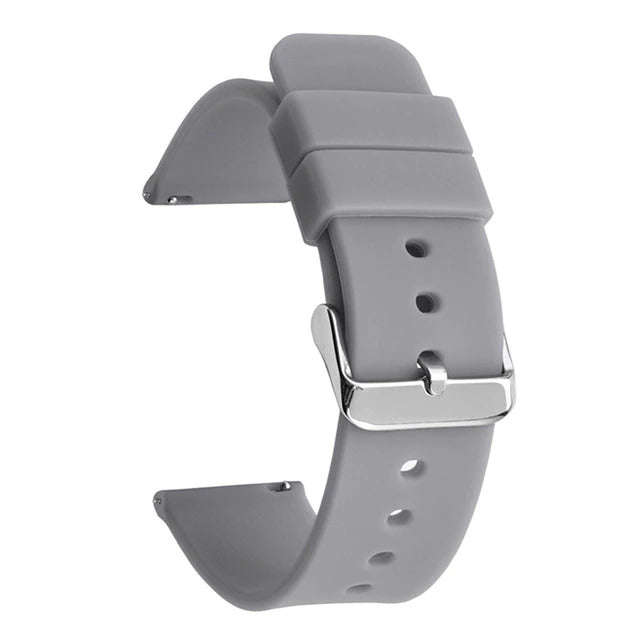 Bracelete Silicone Classic c/Fivela 22mm