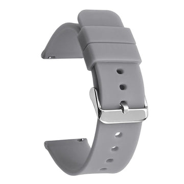 Bracelete Silicone Classic c/Fivela 22mm