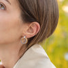 Ear Cuff corações