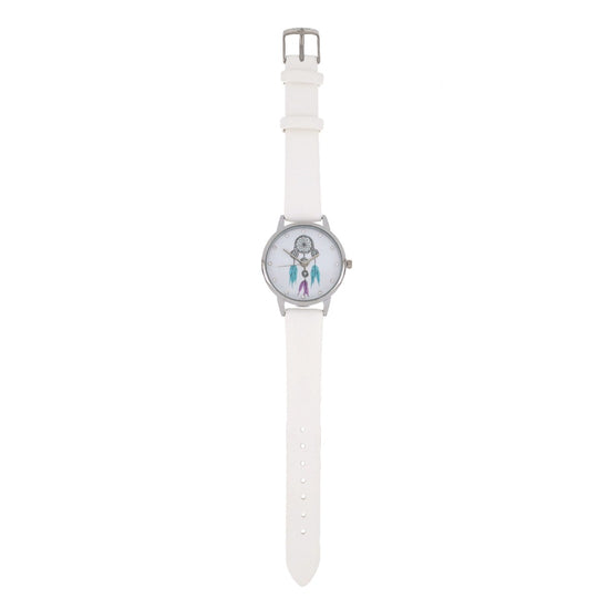 Relógio Caça Sonhos em Pele Sintética