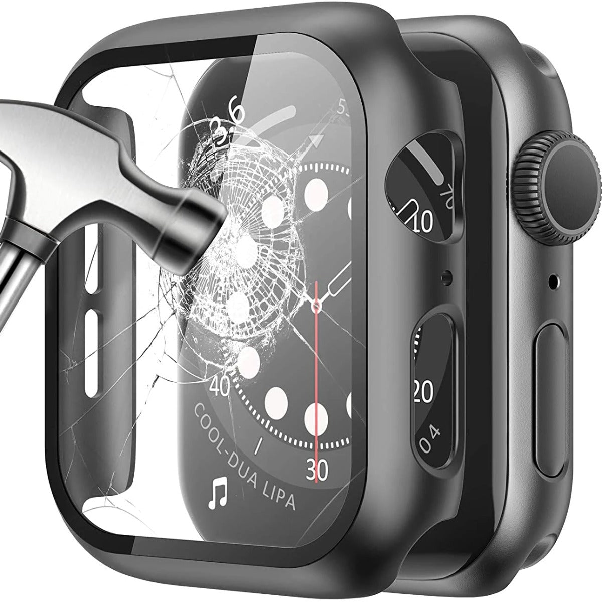 Capa de vidro temperado para smartwatch