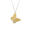 Colar Borboleta 3D em Prata S925