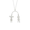 Colar Casal em Prata S925