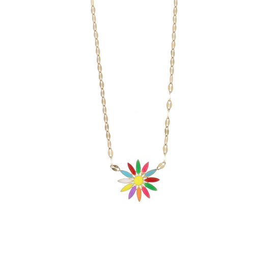 Colar Bloom em Aço