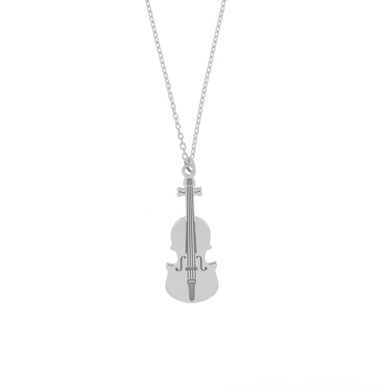 Colar Violino em Prata S925