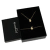 Conjunto Colar + Pulseira com Pendente Meninas/Meninos c/Zircônias