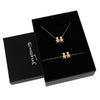 Conjunto Colar + Pulseira com Pendente Meninas/Meninos c/Zircônias
