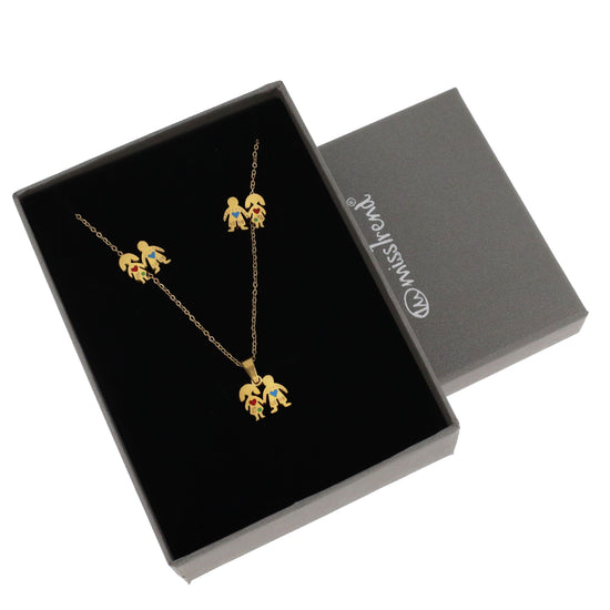 Conjunto Enamorados em Aço