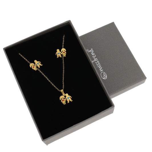 Conjunto Enamorados em Aço