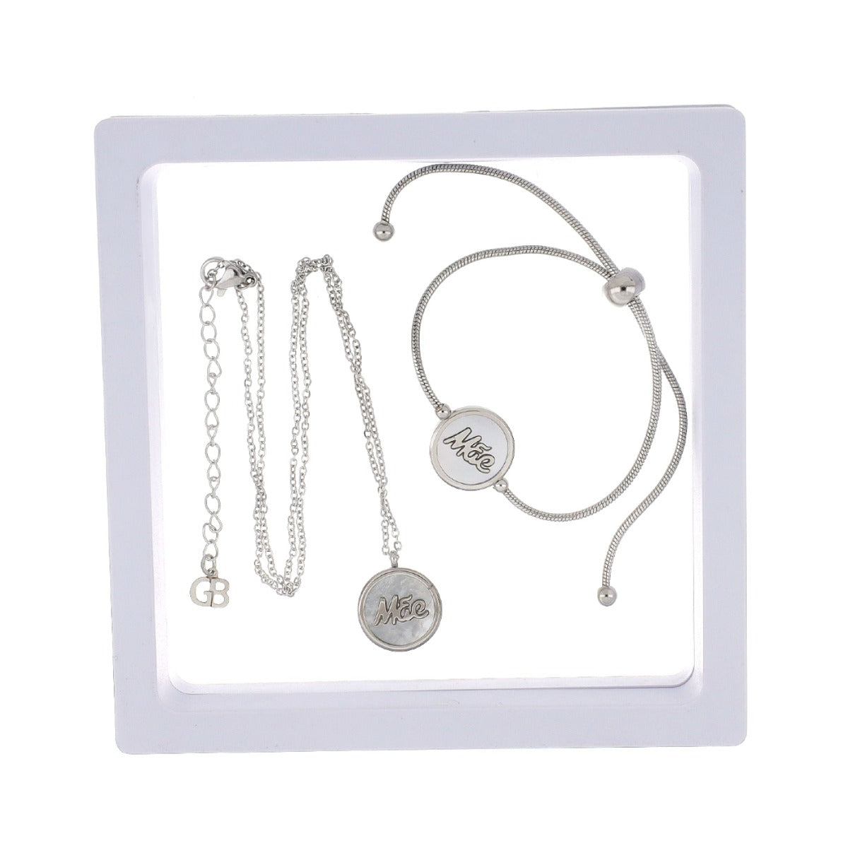 Conjunto Especial Mãe Madre Pérola- 3EM1