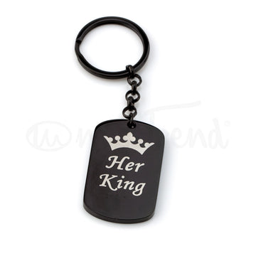 Porta chaves em aço her king