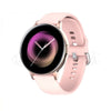Smartwatch S rosa em silicone