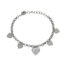 Pulseira Corrente Love Diamond em Aço
