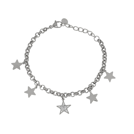 Pulseira Corrente Estrelar em Aço