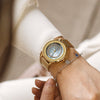 Relógio Stella em aço dourado