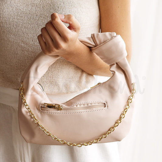 Bolsa bow rosa