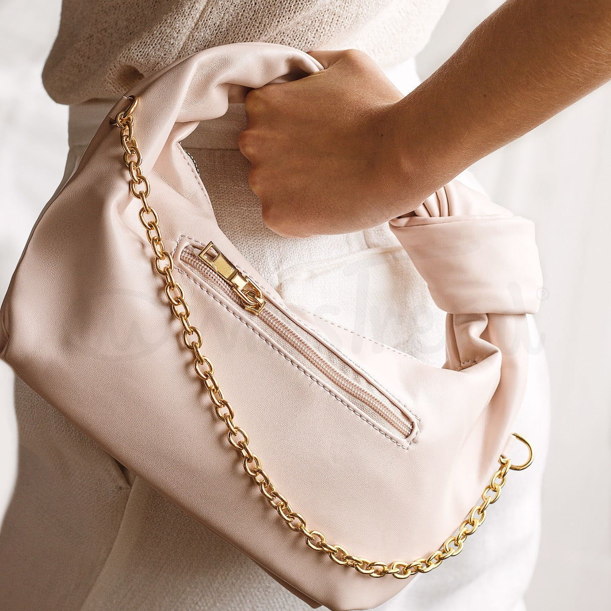 Bolsa bow rosa