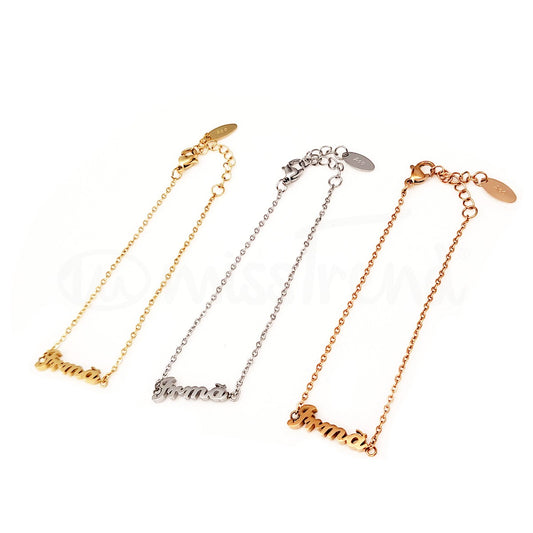 Pulseira Irmã em Aço