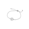 Pulseira Ajustável com Pendente Menino/Menina em Aço