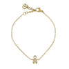 Pulseira com Pendente Menina/Menino c/Zircônias