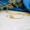 Pulseira Conta de Viana em Banho de Ouro