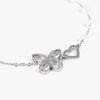 Pulseira Diamond Butterfly em Aço
