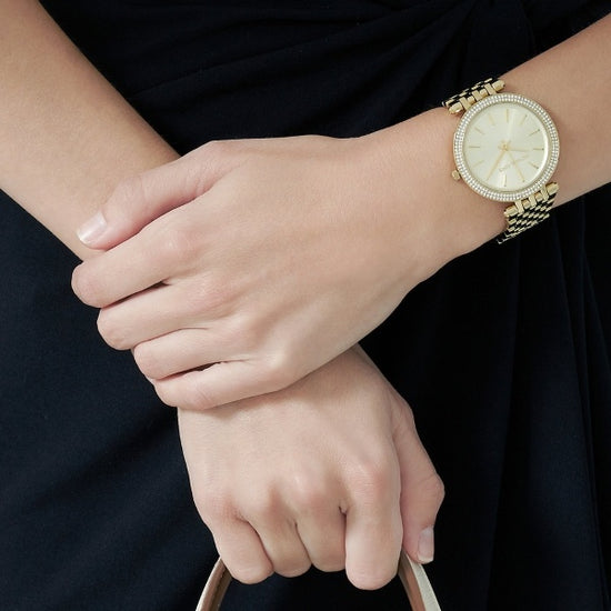 Relógio Michael Kors Darci Dourado MK3191