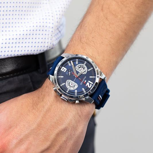 Relógio Tommy Hilfiger Decker Azul 1791476