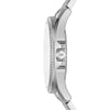 Relógio Michael Kors Kaycie Pavé Prata fundo Rosa - MK6929