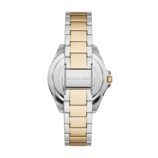 Relógio Michael Kors Kaycie Pavé Dourado Prata - MK6931