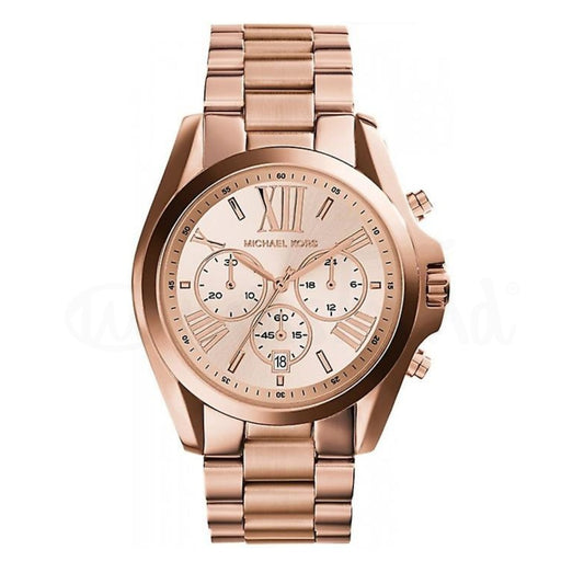 RELÓGIO MICHAEL KORS BRADSHAW ROSA GOLD-MK5503