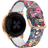 Bracelete em silicone 20mm tribal